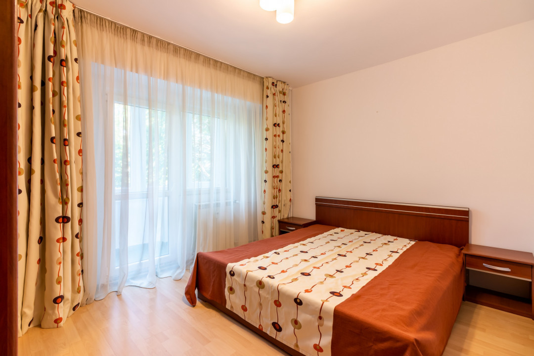 Apartament 3 camere strada Matei Basarab, utilat si mobilat, parcare