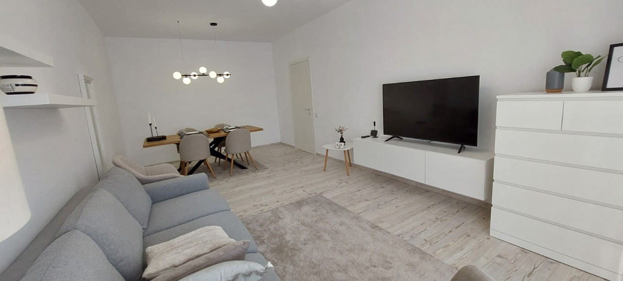 Apartament 2 camere, decomandat, Exigent Plaza, mobilat/utilat complet