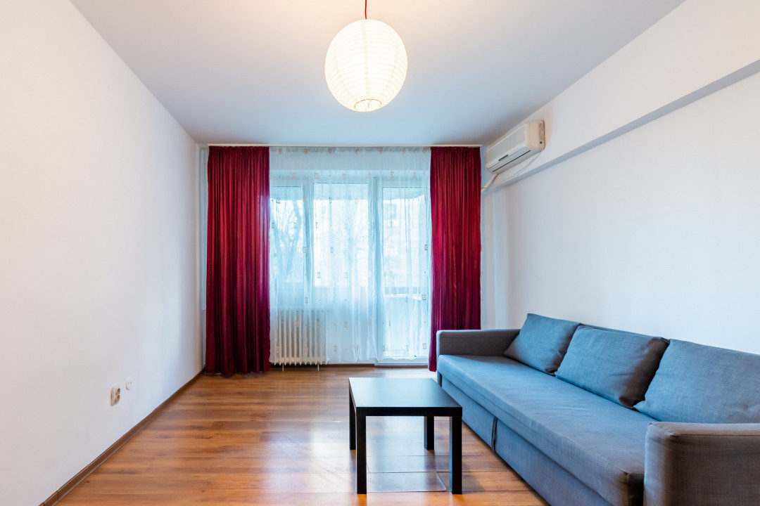 Apartament cu 2 camere vis a vis de Parcul Tineretului, etaj 1