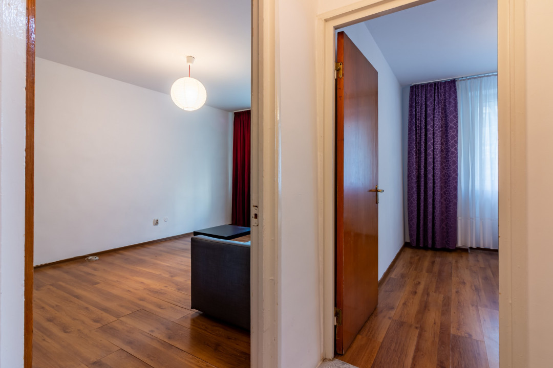 Apartament cu 2 camere vis a vis de Parcul Tineretului, etaj 1